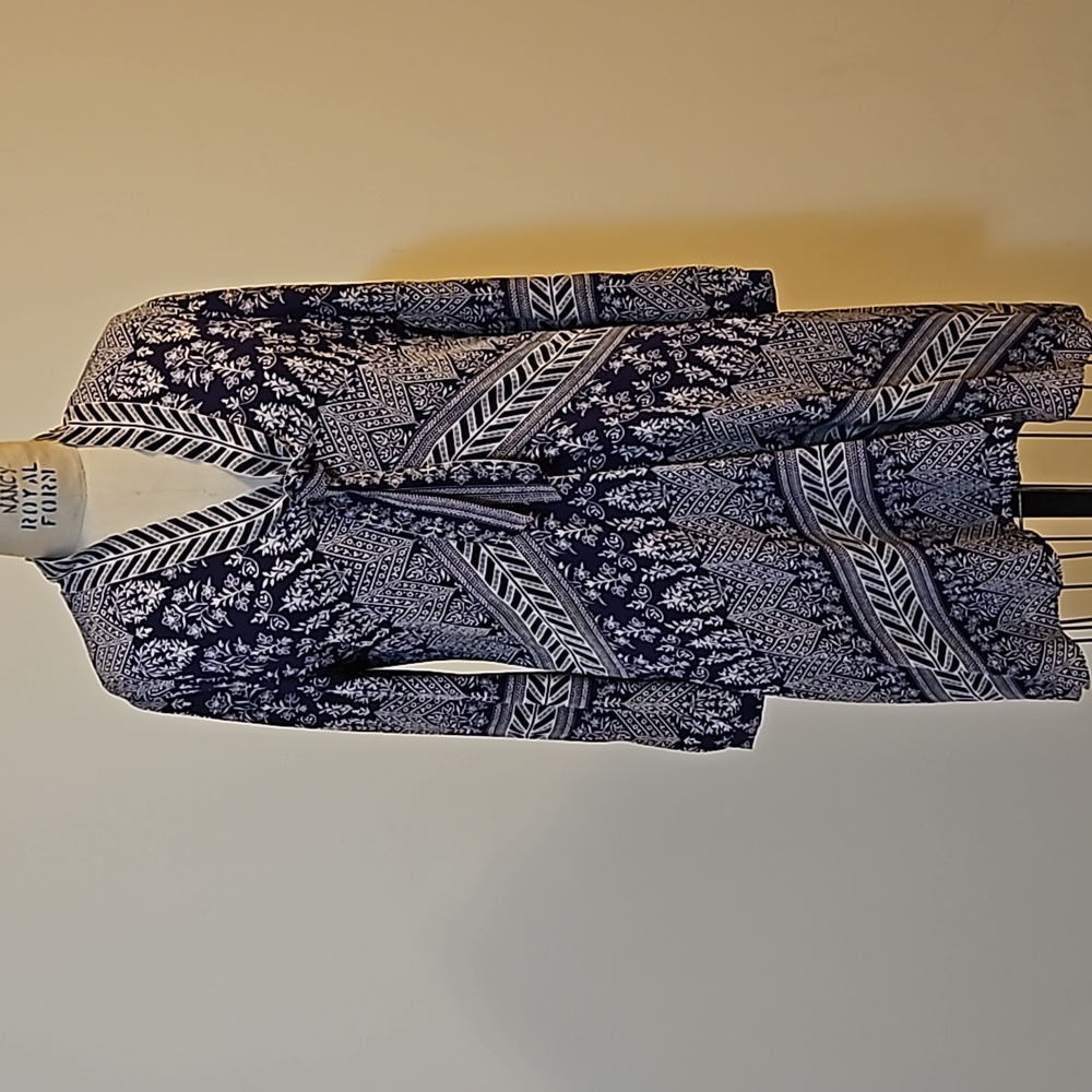 Tory Burch navy printed dress